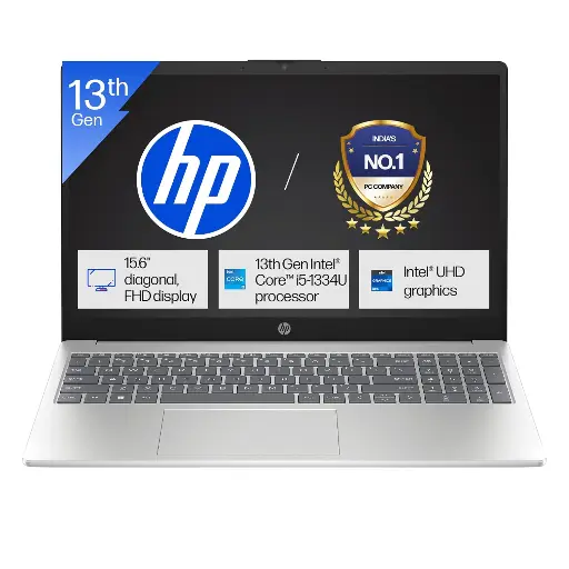 HP Laptop 39.6 cm (15.6) 15-fd0549TU, Silver 