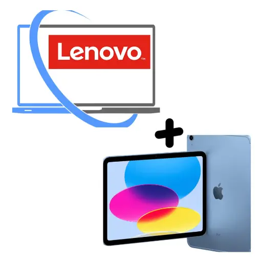 Lenovo Laptop + iPad