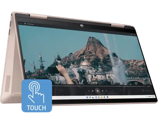 HP Pavilion x360 35.6 cm (14) 2-in-1 Laptop 14-ek1151TU, Pink 