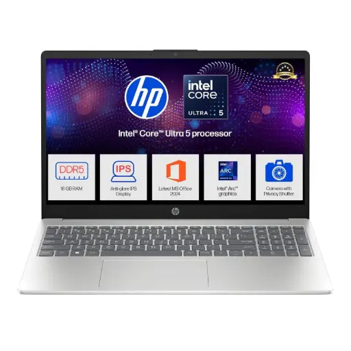 HP Laptop 39.6 cm (15.6) 15-fd1254TU, Silver