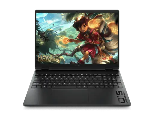 HyperX OMEN 38.9 cm (15.3) Gaming Laptop PC 15-ga0028TX, Black 