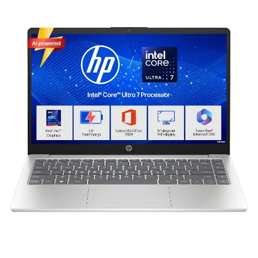 HP Laptop 35.6 cm (14) 14-ep1151TU, Silver 