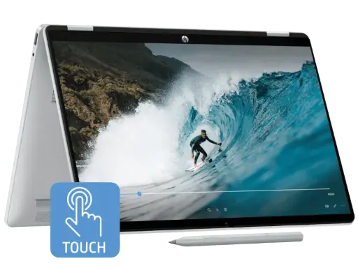 HP OmniBook 5 Flip 2-in-1 Laptop 14-fp0141TU, Silver 